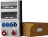 Rozvádzač eXT-S/FI 32A 16A 4x230V + 3-fázový elektromer Náhľad obrázku produktu 1