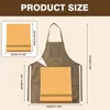 Kuchyňské zástěry pro muže, s vtipným designem, univerzální Náhled obrázku produktu 2