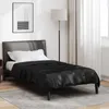 vidaXL Coperta estiva nera 135 x 200 cm in raso e Anteprima dell’immagine prodotto 2