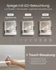 Wandschrank mit Spiegel und LED-Beleuchtung, Produktbild-Vorschau 4
