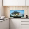 Coloray Küchenrückwand 140x70 Spritzschutz aus Glas - Baum Produktbild-Vorschau 3