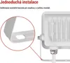 LED reflektor GLARO 20W, bílý, IP65, 2000 lm, neutrální bílá Náhled obrázku produktu