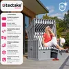 Plážové lehátko s polštářem, nastavitelné, včetně Náhled obrázku produktu 4