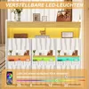Merax Sideboard Schuhschrank mit LED, 3 Türen, Wellenfront Produktbild-Vorschau 6