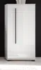 Kommode "Design-D" in weiß Hochglanz Anrichte 60 x 126 cm Produktbild-Vorschau 2