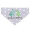 Mr. & Mrs. Panda Hunde Halstuch Frosch Liebe - Grau Pastell Produktbild-Vorschau 3