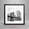 Gerahmtes Poster - Schwarzer Rahmen - Brücke Brooklyn Produktbild-Vorschau 5