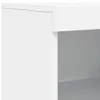 vidaXL Kredens z oświetleniem LED biały 162x37x100 cm Podgląd zdjęcia produktu 12