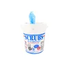 A white bucket of hand cleaner towels with a blue towel sticking out. Náhled obrázku produktu