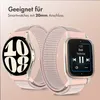 Nylonarmband - Universelle 20 mm Anschluss - Rosa Produktbild-Vorschau 3