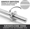 GORILLA SPORTS® Kurzhantelstange - 30mm, 42cm lang, bis Produktbild-Vorschau 4