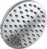 A close-up, angled view of a round shower head with multiple spray nozzles. Produktbild-Vorschau
