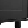 okwish Buffet noir avec étagères réglables et système Voir les images du produit 8