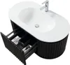 Waschtischunterschrank-Set ISARA 100 cm Waschtisch mattweiß Produktbild-Vorschau 3