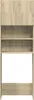 vidaXL Skriňa na práčku Sonoma Oak 64x25,5x190 cm odvodený Náhľad obrázku produktu 2