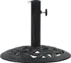 vidaXL Sonnenschirmständer Schwarz Bronze 9 kg 40 cm Produktbild-Vorschau 4