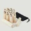 relaxdays 10023484_0 relaxdays Kubb Wikingerspiel Wurfspiel Anteprima dell’immagine prodotto 3