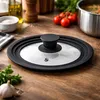 Alpina Pfannendeckel Glas mit Silikonrand universal 16-20 Produktbild-Vorschau 4