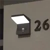 LED zahradní solární nástěnné svítidlo VEREA, čidlo soumraku, 10,7 x 15,4 x 13 cm Náhled obrázku produktu