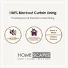 HOMESCAPES Verdunkelungsstoff für Vorhänge und Gardinen – 2 Produktbild-Vorschau 8