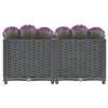 vidaXL Letto rialzato 80x40x38 cm Polipropilene Anteprima dell’immagine prodotto 12