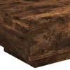 vidaXL Konferenčný stolík smoke oak 55x55x31 cm materiál na Náhľad obrázku produktu 8