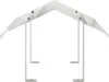 vidaXL Chapeau de cheminée argenté 50 x 60 x 37 cm acier Voir les images du produit 3