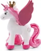 A plush toy unicorn with wings and a crown. Produktbild-Vorschau
