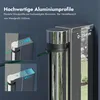 doporro Nischentür Nischenfalttür 100x190cm Falttür Links Produktbild-Vorschau 7