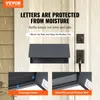 VEVOR cassetta per lettere da incasso 305x155x360 mm Anteprima dell’immagine prodotto 2