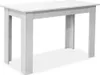 set da pranzo 3 pezzi Tavolo e panche in legno bianco Anteprima dell’immagine prodotto 3