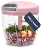 WELLHAUS Hand-Küchenzerkleinerer, 900 ml, Rosa Produktbild-Vorschau 1