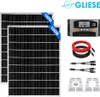 200W 12V Wohnmobil Set Solaranlage Komplettset Produktbild-Vorschau 1