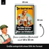 LANOLU Retro Blechschild Bier, lustige Schilder mit Produktbild-Vorschau 4