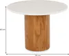 Couchtischset GANGA/YAMUNA mit Tischplatte aus Marmor, Produktbild-Vorschau 7