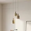 Lindby Hängelampe Ovelia, beige, 3-flammig, Metall, E27 Produktbild-Vorschau 2