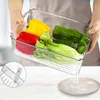 4 Stück kühlschrank organizer, stapelbare kühlschrank Produktbild-Vorschau 5