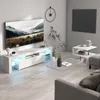 A modern living room with a TV, entertainment center, coffee table, and sofa. Produktbild-Vorschau