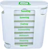 Medi-Inn Wochendispenser 7 Tage weiß Tablettenbox Maße 11,5 Produktbild-Vorschau 2