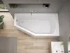 AQUA for you | Badewanne - Polimat Selena - Asymmetrische Produktbild-Vorschau 3