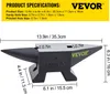 10 kg Enclume de forgeage acier 55HRC Outil de forgeage Voir les images du produit 7