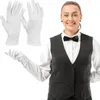 6 Paarec Stoffhandschuhe Weiß Baumwolle Weiße Handschuhe Produktbild-Vorschau 4