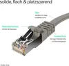 RJ45 Flachkabel m. CAT 7 Rohkabel slim 10m Produktbild-Vorschau 5