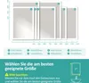 EMKE Lustro łazienkowe LED 120x60cm Lustro łazienkowe z Podgląd zdjęcia produktu 11