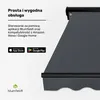 Blumfeldt CloudShade markiza, inteligentne sterowanie, Podgląd zdjęcia produktu 3