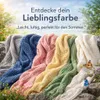 Alpenfaser™ Sanfte Musselindecke Kuscheldecke Erwachsene & Produktbild-Vorschau 6