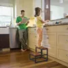 Zweistufiger Tritthocker aus Holz, Trittleiter für Kinder Produktbild-Vorschau 7