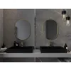 Mexen Loft lustro łazienkowe owalne 70 x 50 cm, rama złota Podgląd zdjęcia produktu 4