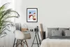MuchoWow® MuchoWow® Gerahmtes Poster Ein Schneemann mit Produktbild-Vorschau 7