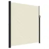 vidaXL Boční výsuvná markýza krémová 220x600 cm Náhled obrázku produktu 1